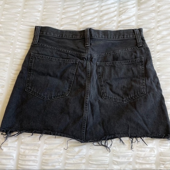 Madewell Rigid Denim A-Line Skirt - Picture 2 of 4